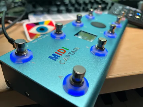 Recipe: MIDI Captain Foot Pedal + Visibox