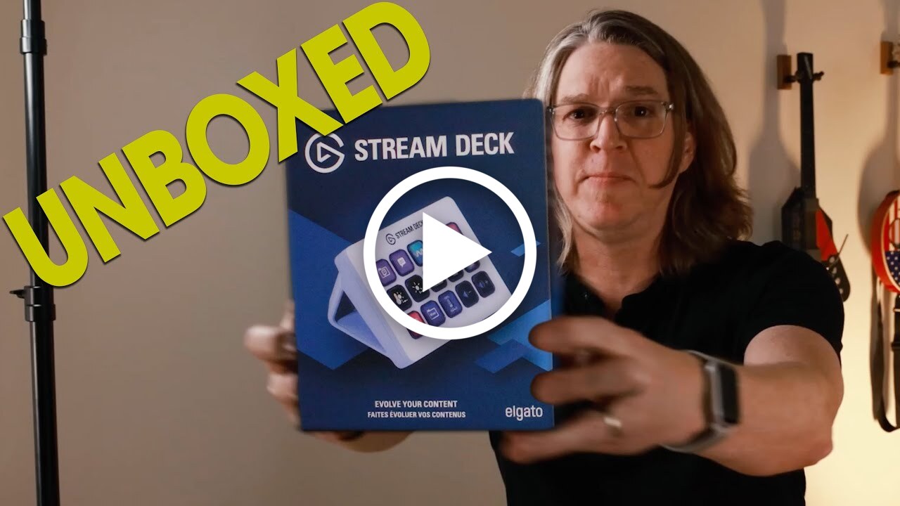White Stream Deck Unboxing