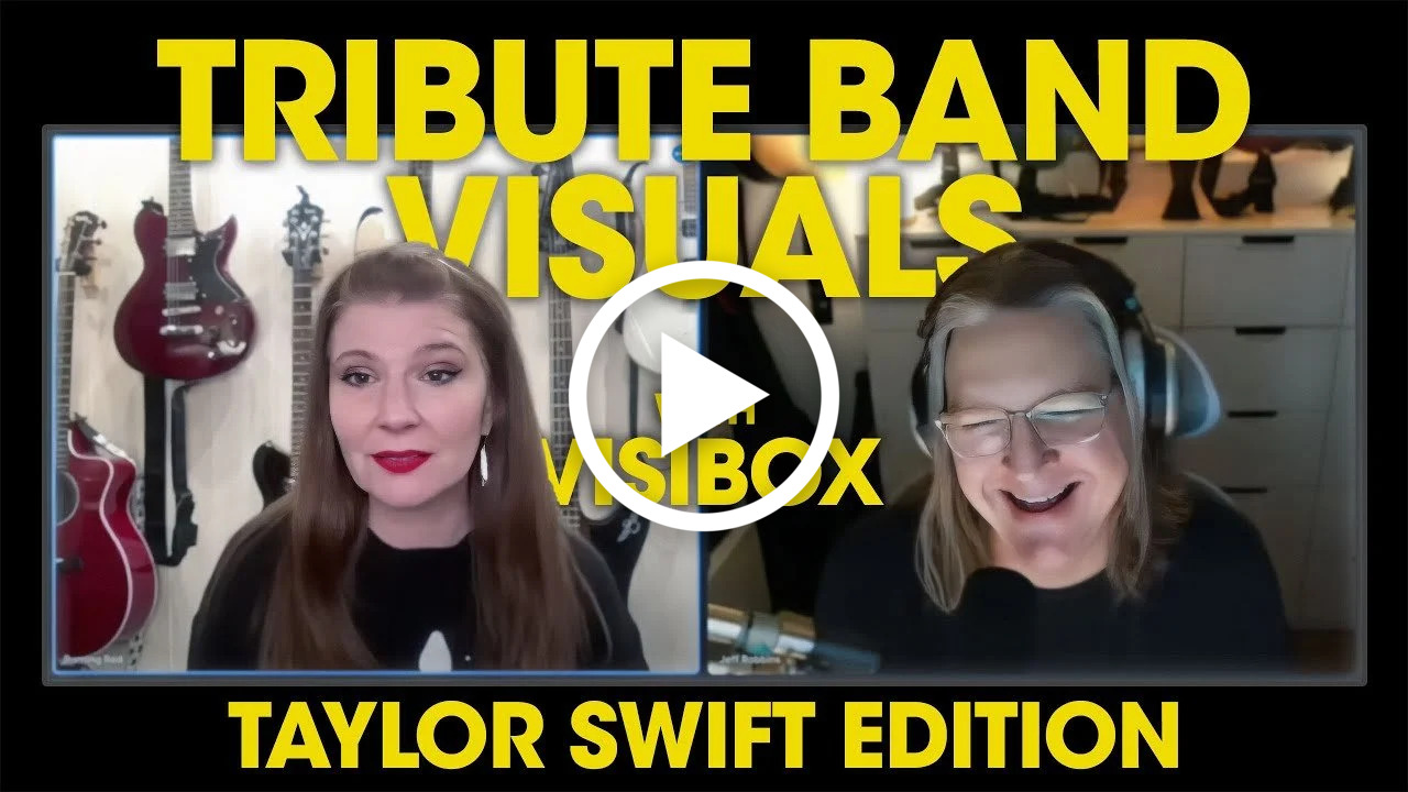 Visuals For A Taylor Swift Tribute Band